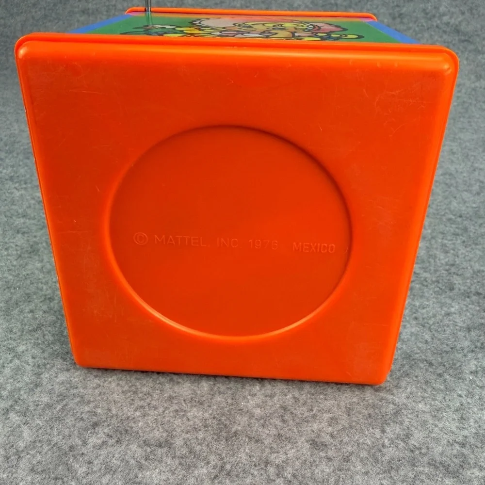 Vintage 1976 Mattel Mother Goose Jack in the Box Toy Works Pop Up